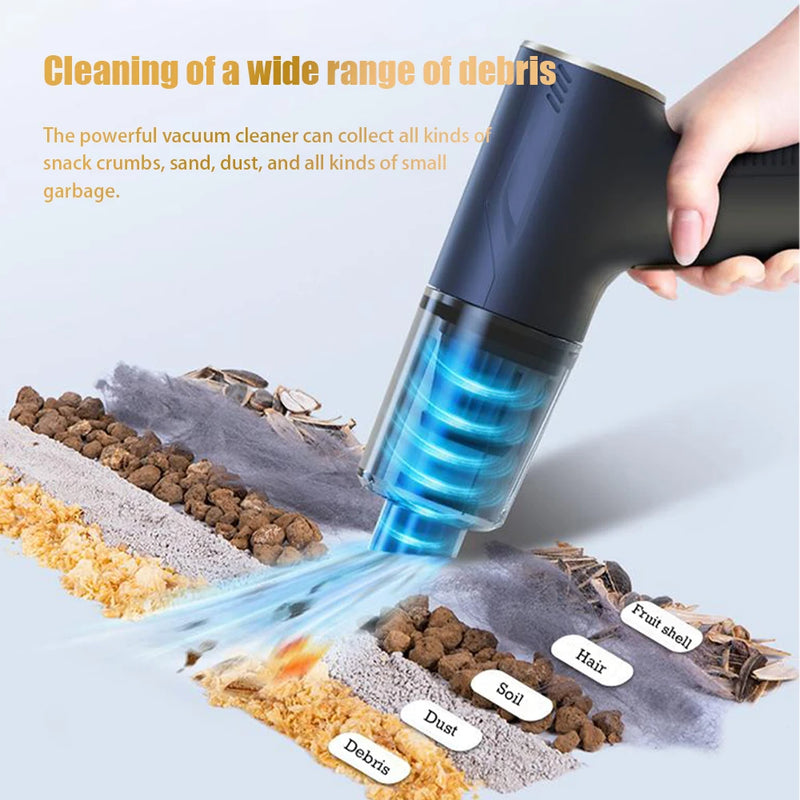 TurboVac™ – Handheld Car Vacuum Cleaner